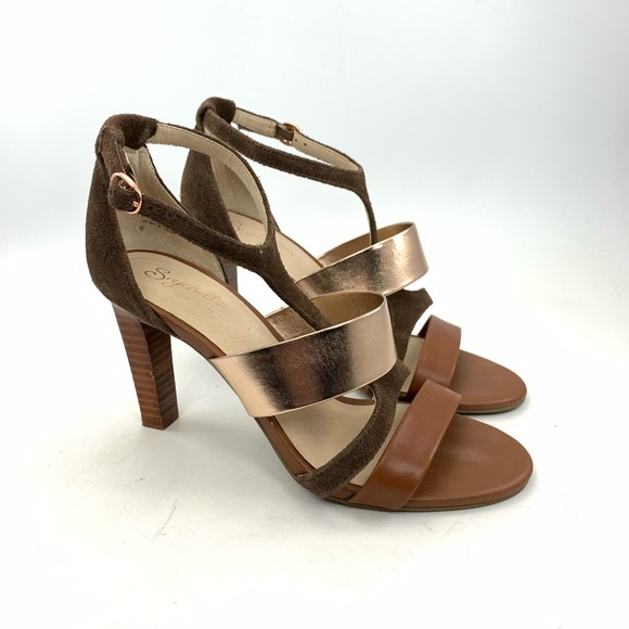Seychelles Shoes - Seychelles brown ankle strap heeled sandals